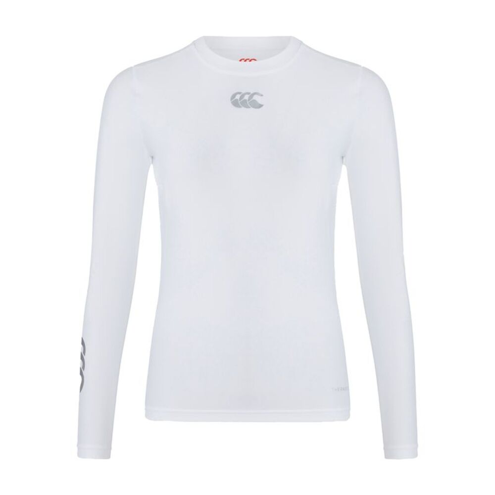 Canterbury Womens/Ladies Thermoreg Long-Sleeved Base Layer Top / White